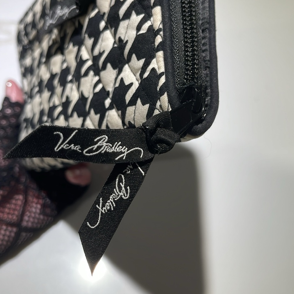 VERA BRADLEY Wallet, Black Print - Picture 2 of 7